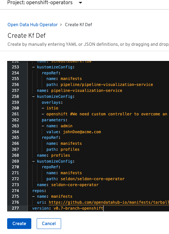 Screen Shot 2020-06-11 at 3.37.33 PM A screenshot of the new kfdef resource file for Kubeflow.